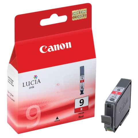 Serbatoio inchiostro PGI-9R Canon rosso  1040B001